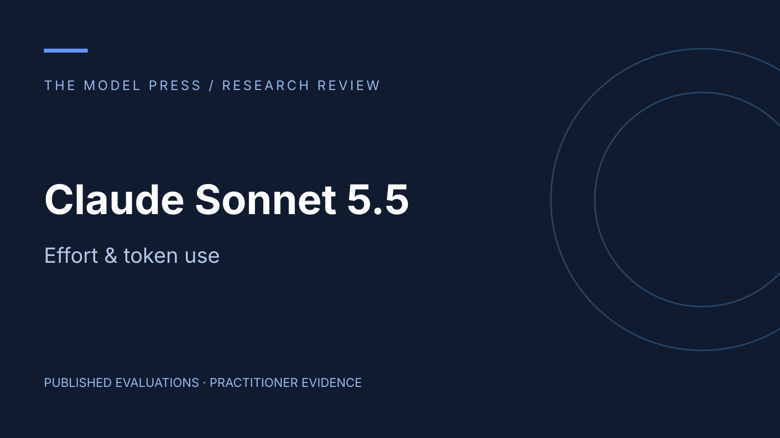 Claude Sonnet 5.5 research review: Effort & token use