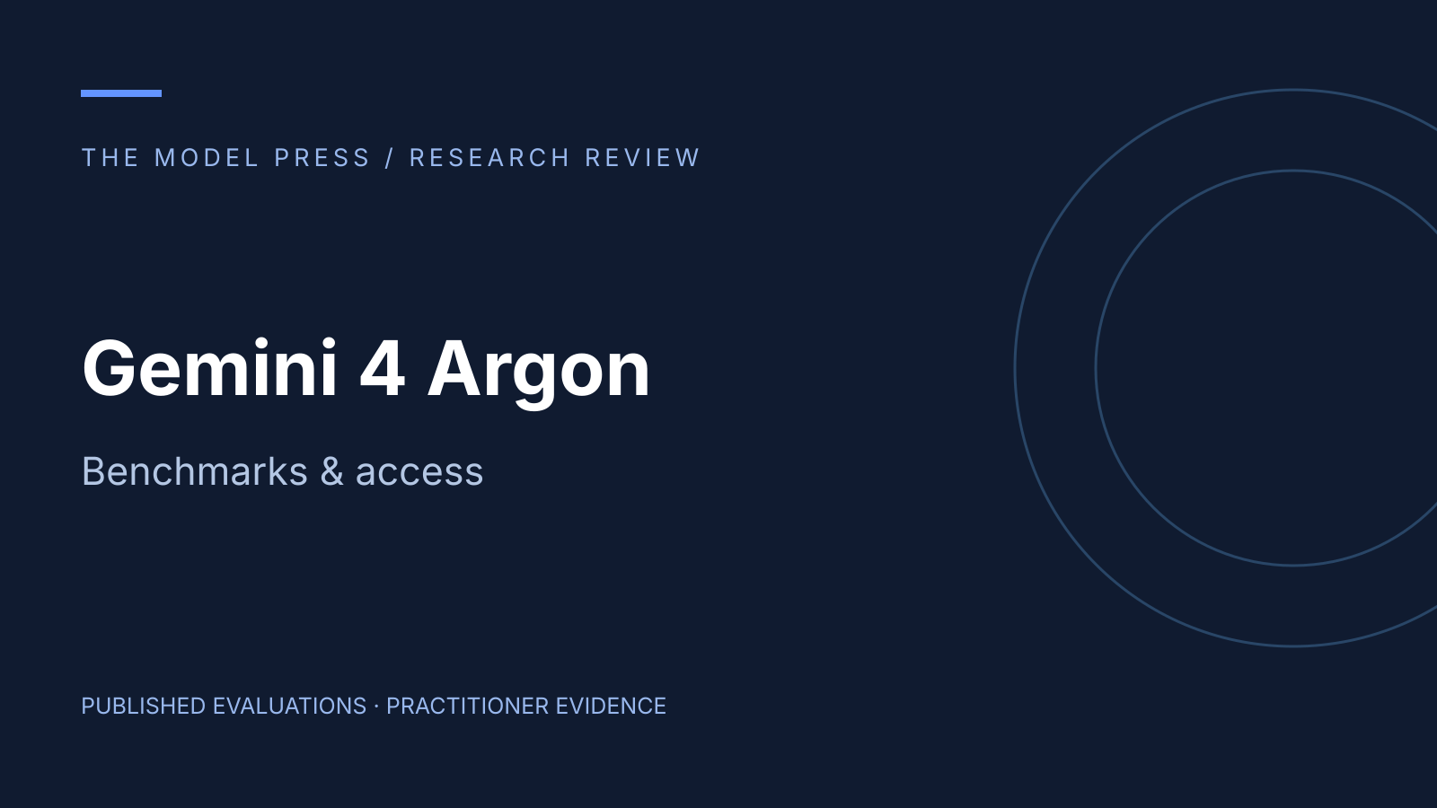 Gemini 4 Argon research review: Benchmarks & access